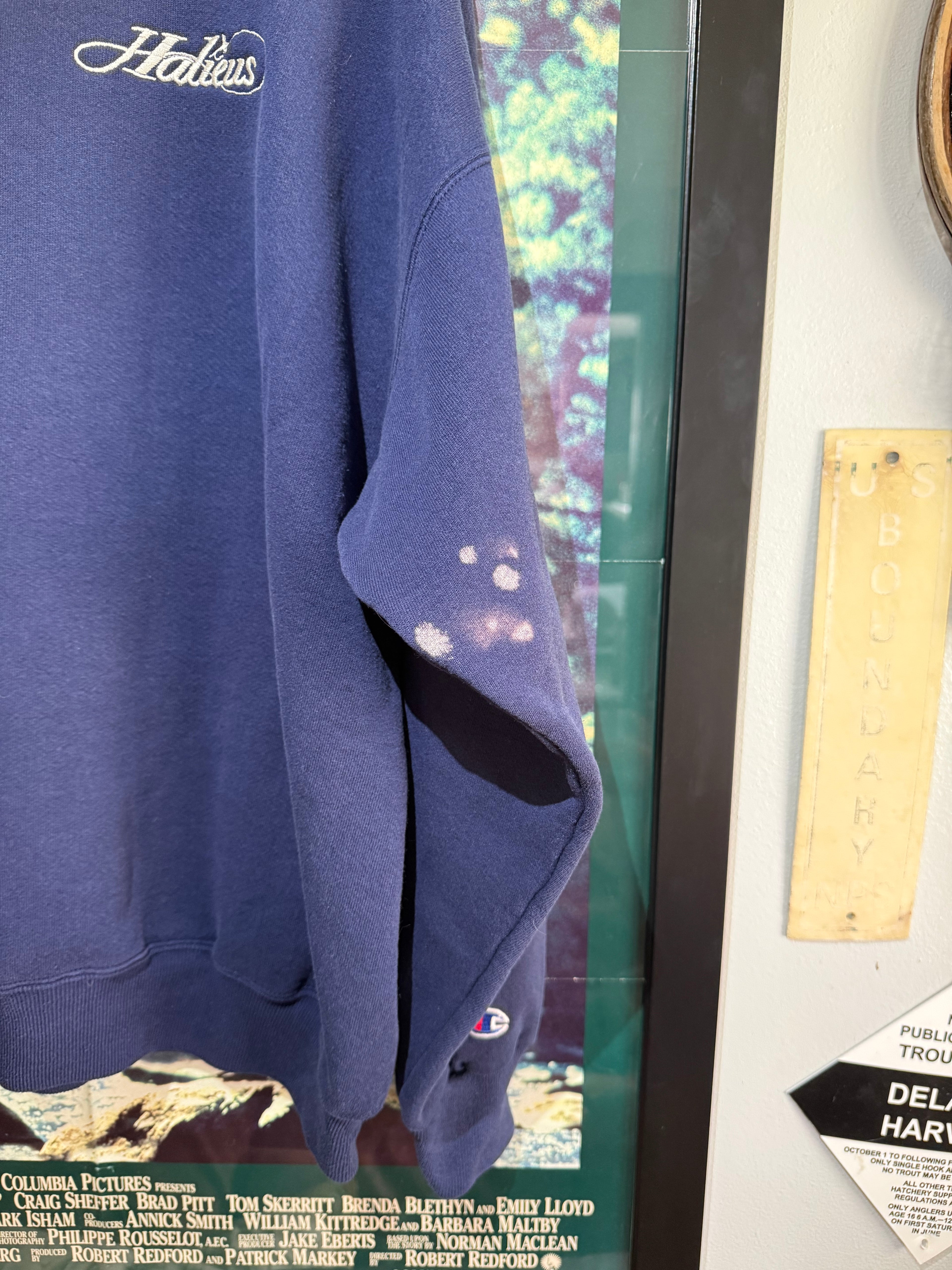 Vintage Navy Heavyweight Crewneck