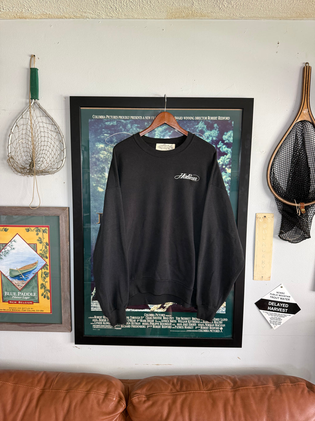 Vintage Black Crewneck