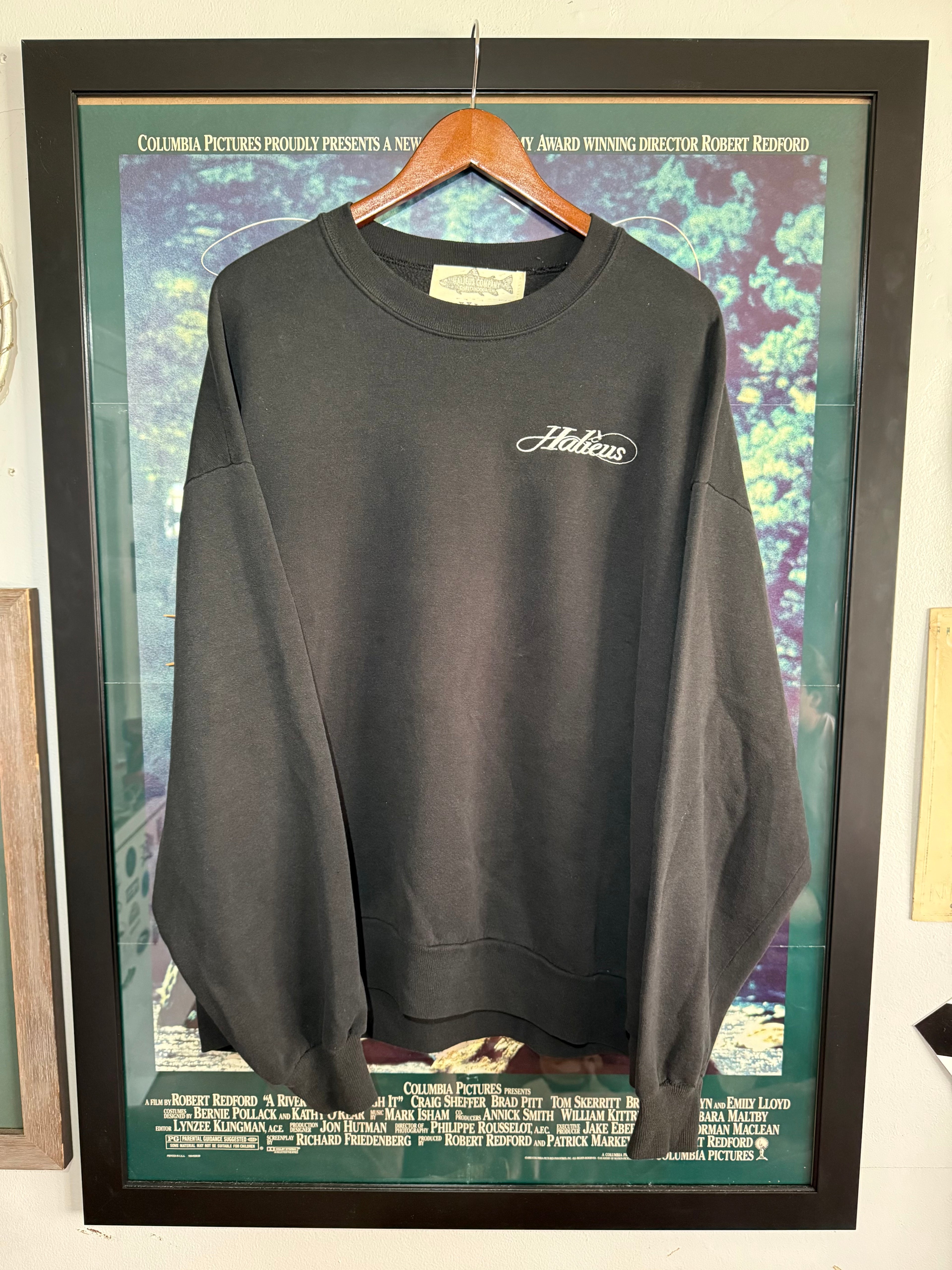 Vintage Black Crewneck