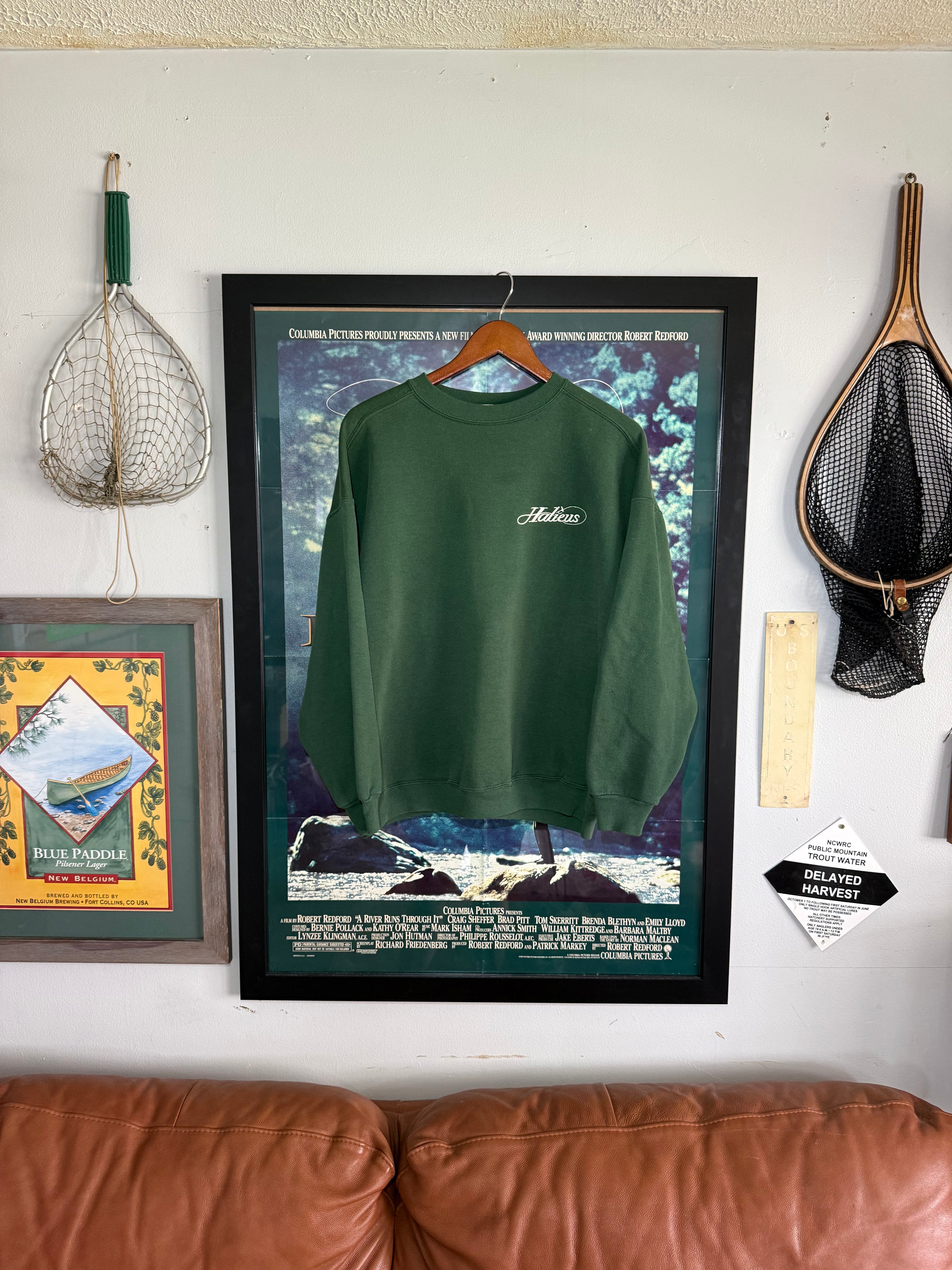 Vintage Green Crewneck