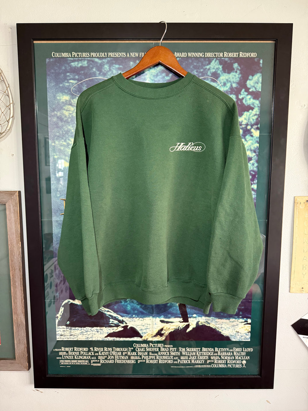 Vintage Green Crewneck