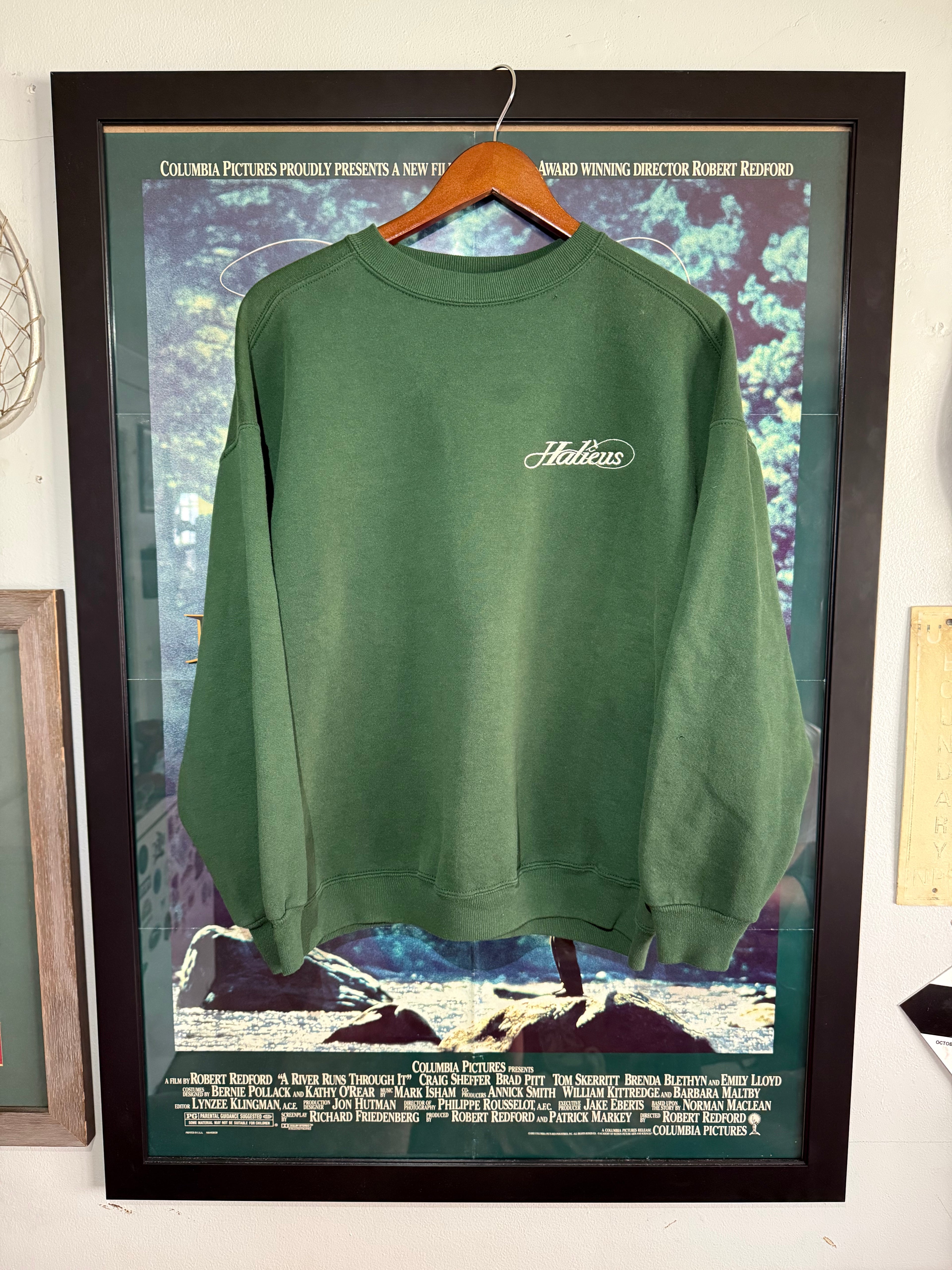 Vintage Green Crewneck