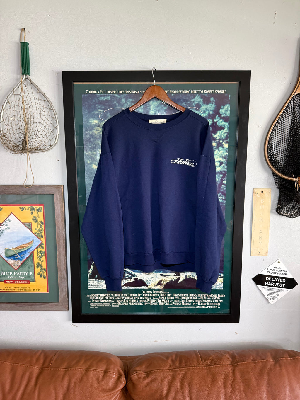 Vintage Navy Crewneck