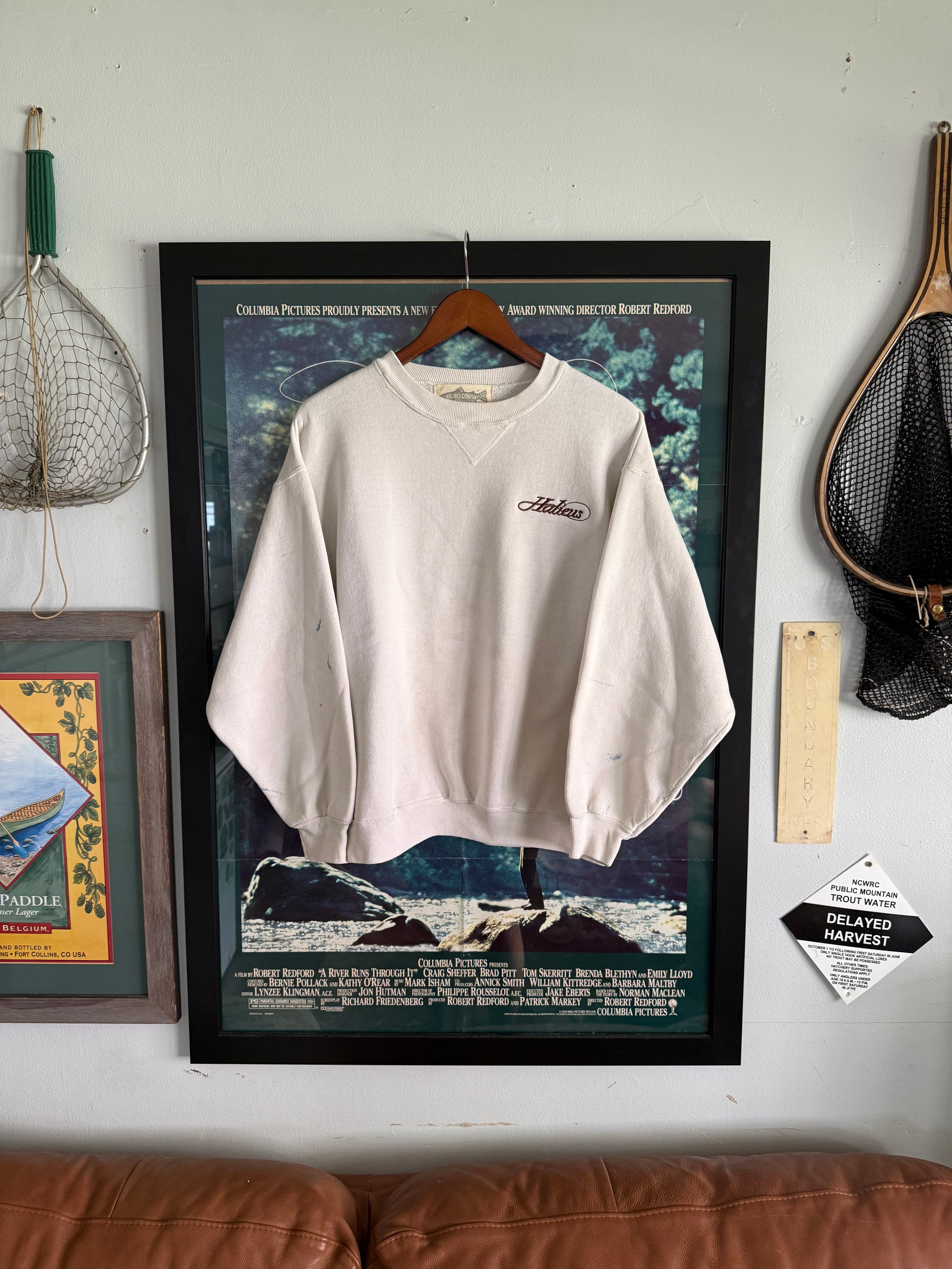 Vintage White Crewneck
