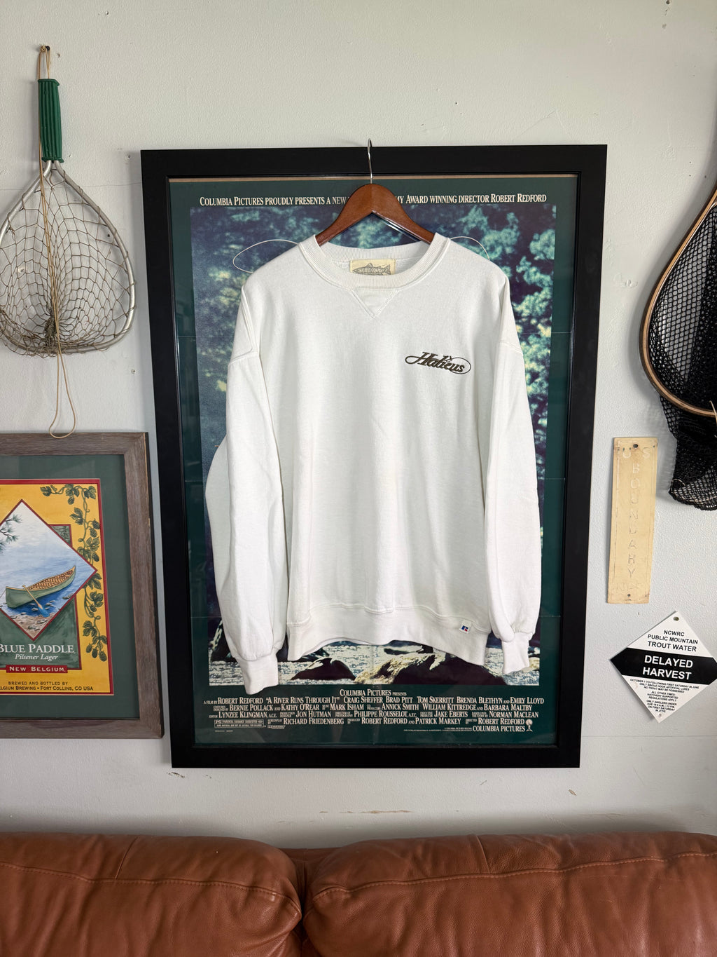 Vintage White Crewneck
