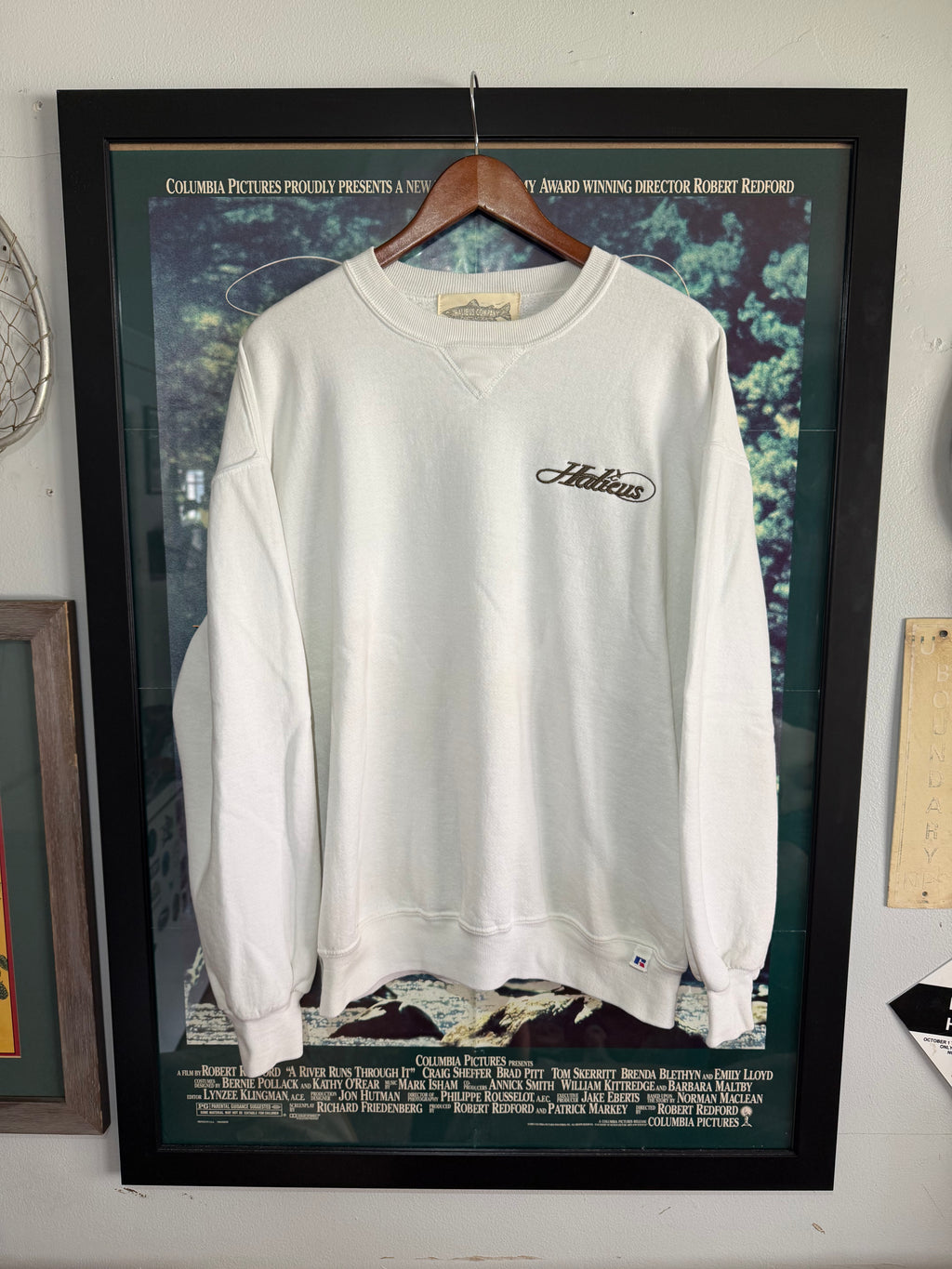 Vintage White Crewneck