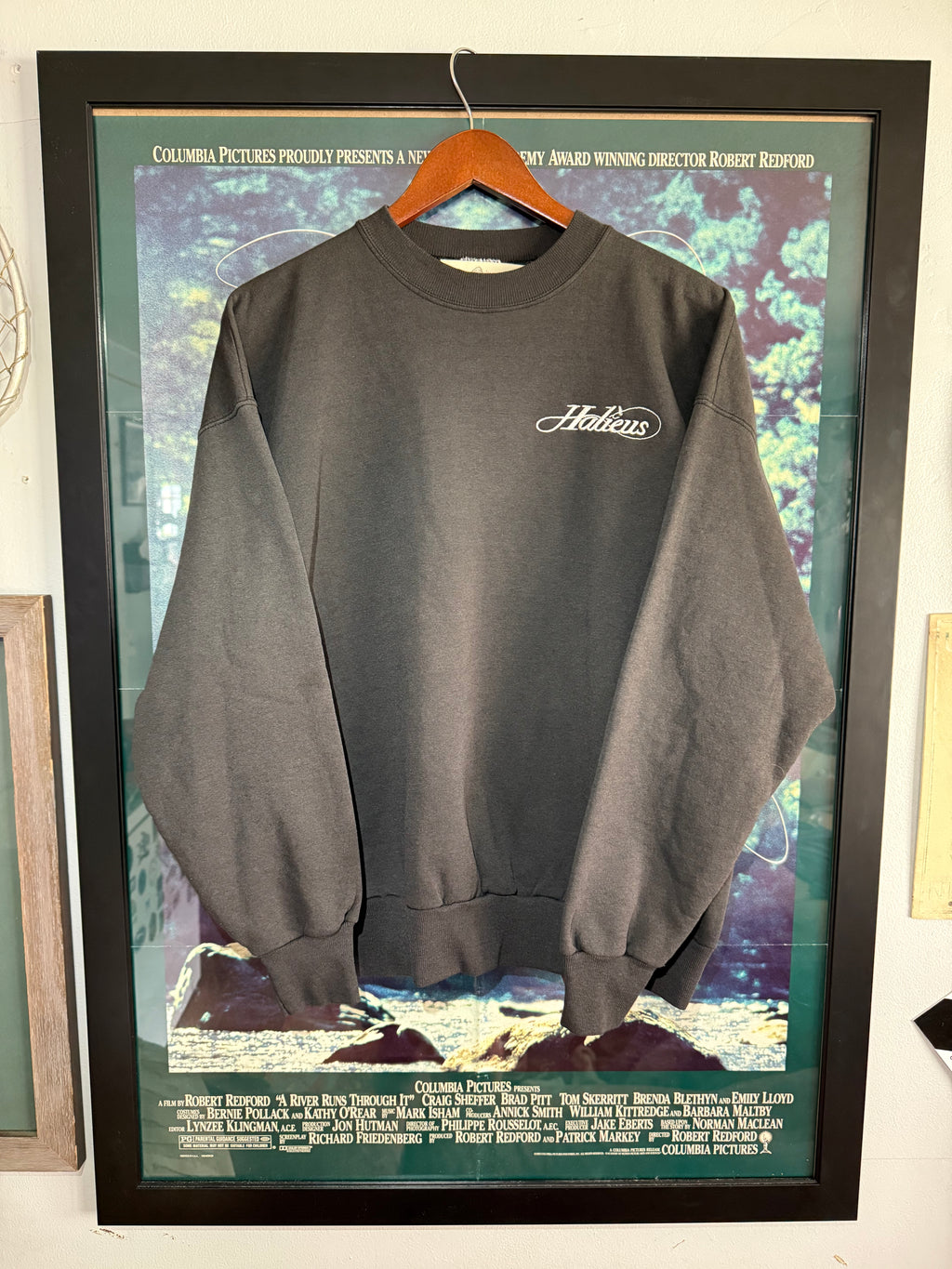 Vintage Charcoal Crewneck