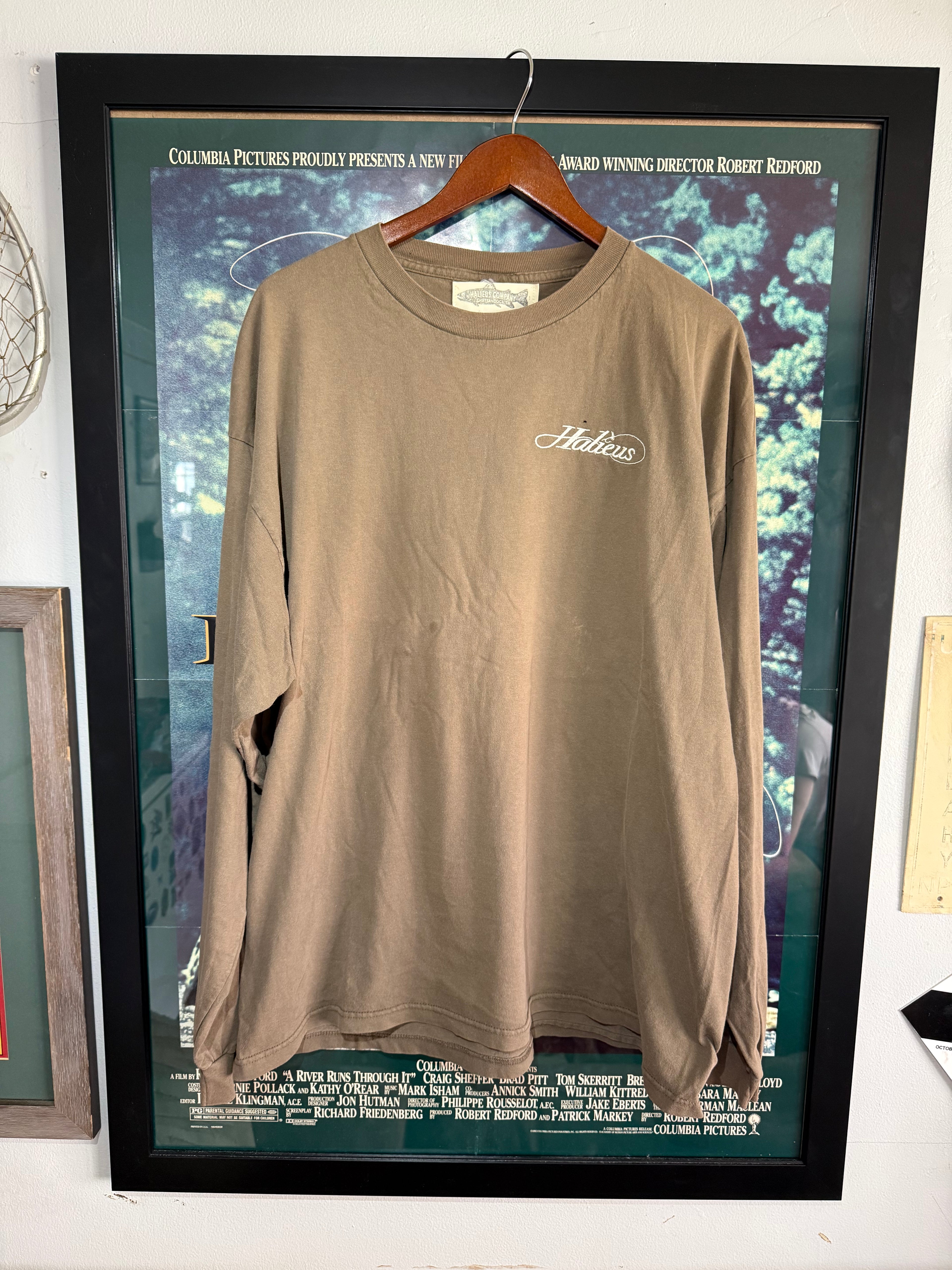 Vintage Brown Long Sleeve Tee