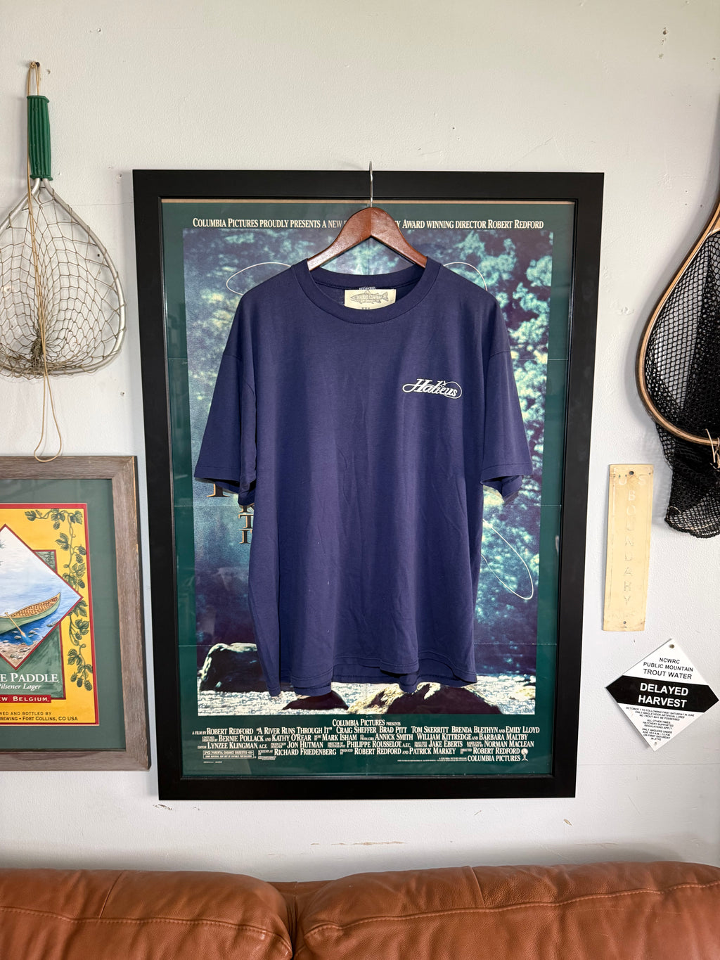 Vintage Thin Navy Tee