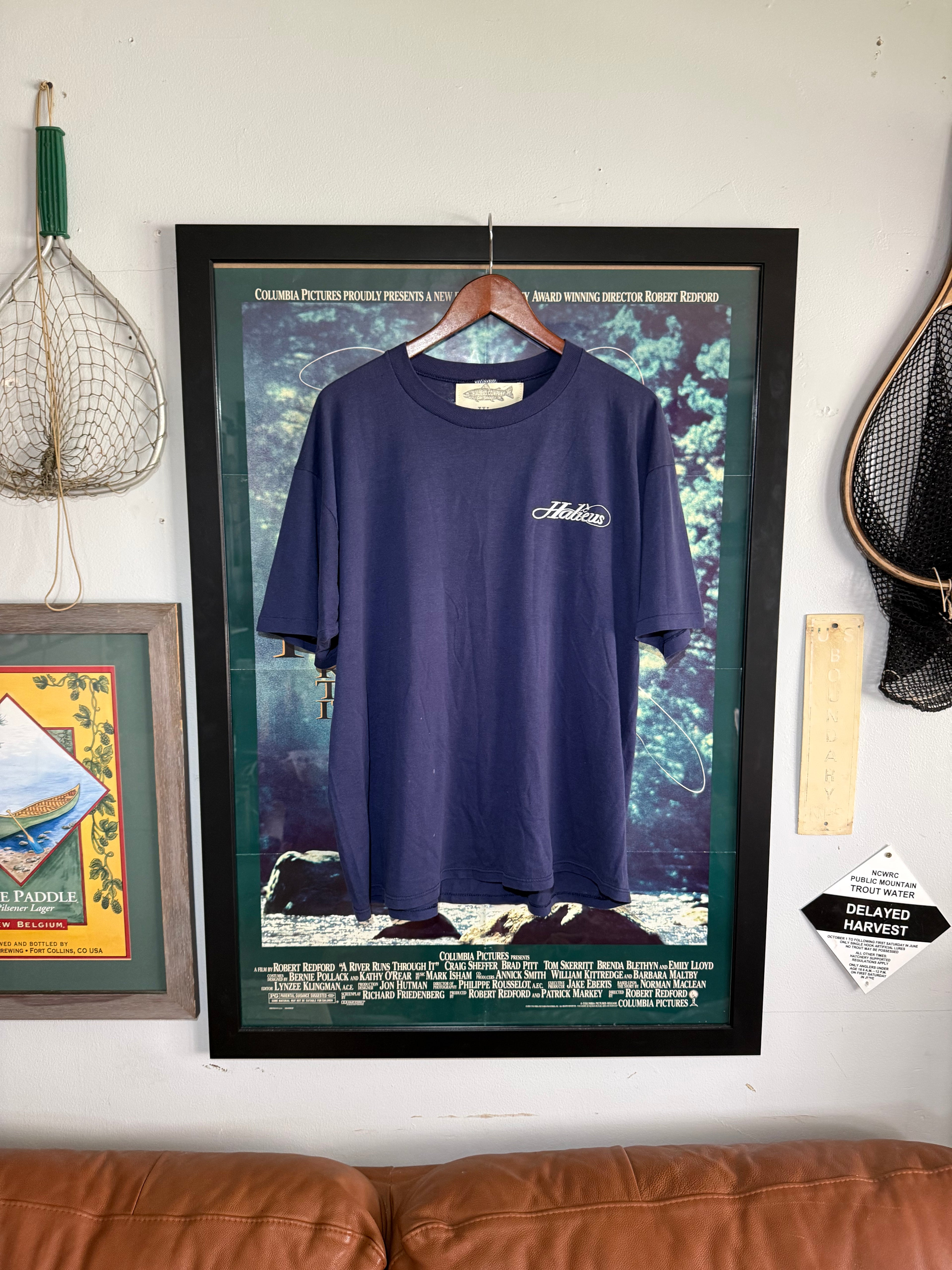 Vintage Thin Navy Tee