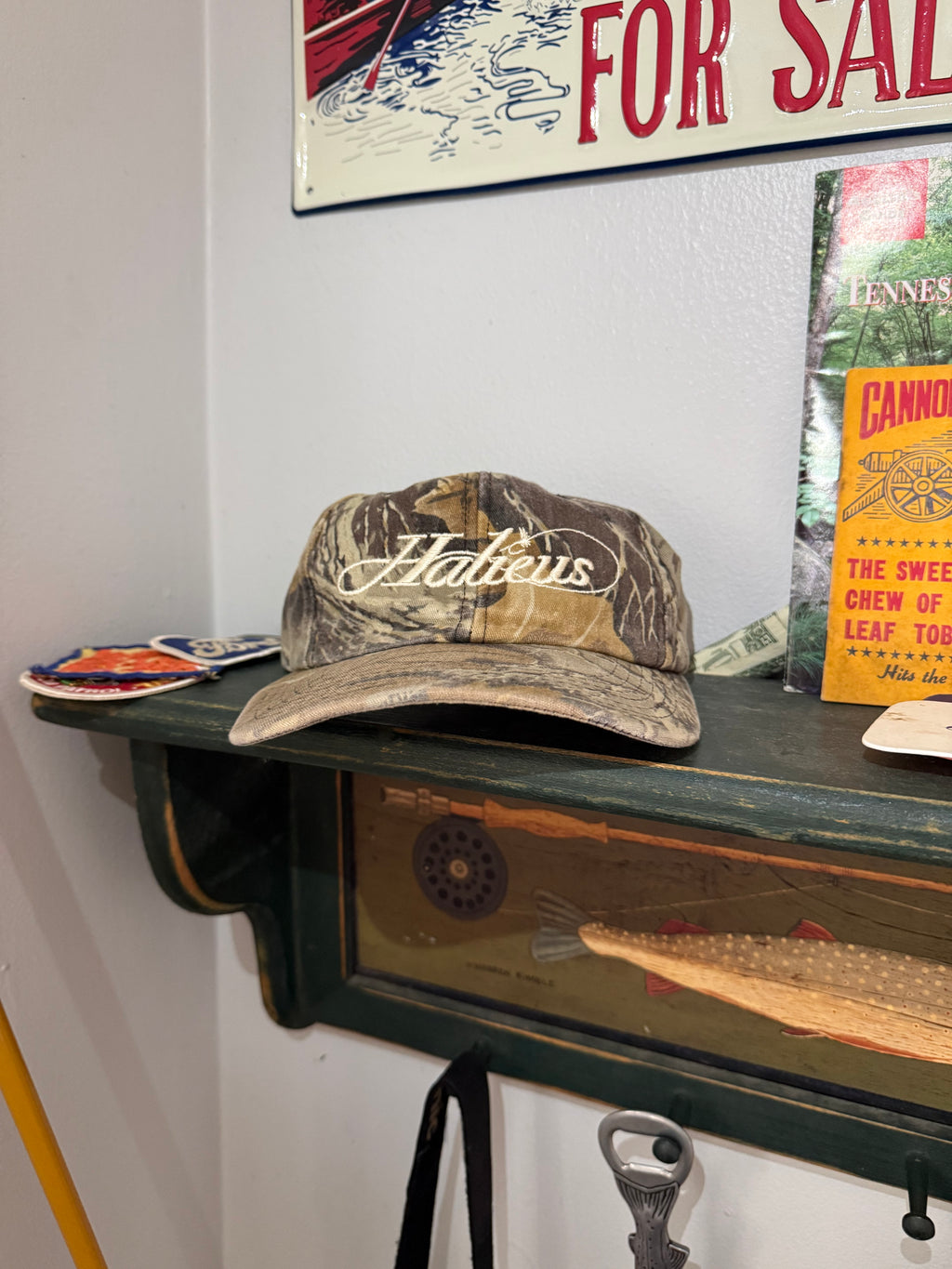 Vintage Woodland Camo Hat