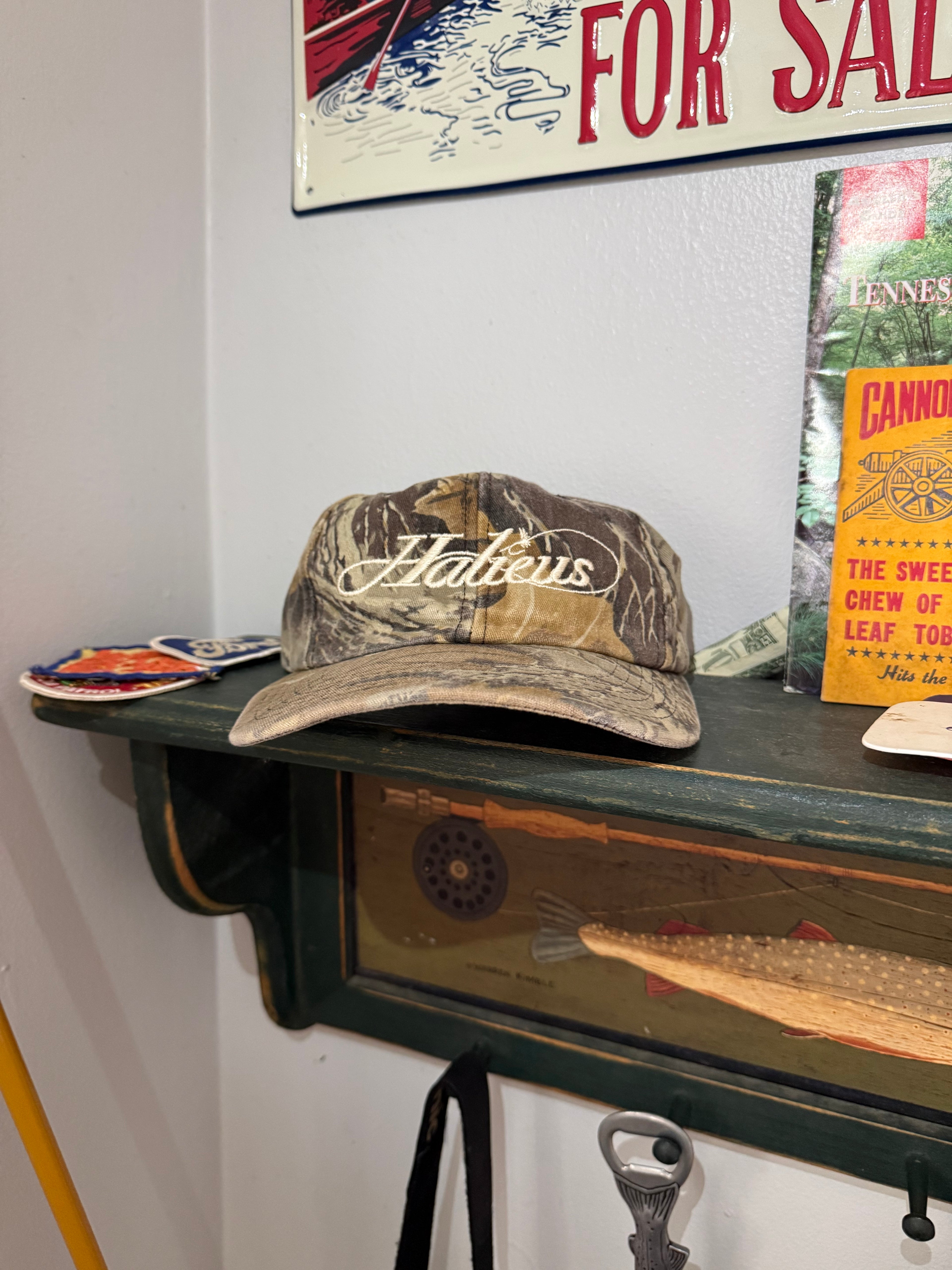 Vintage Woodland Camo Hat