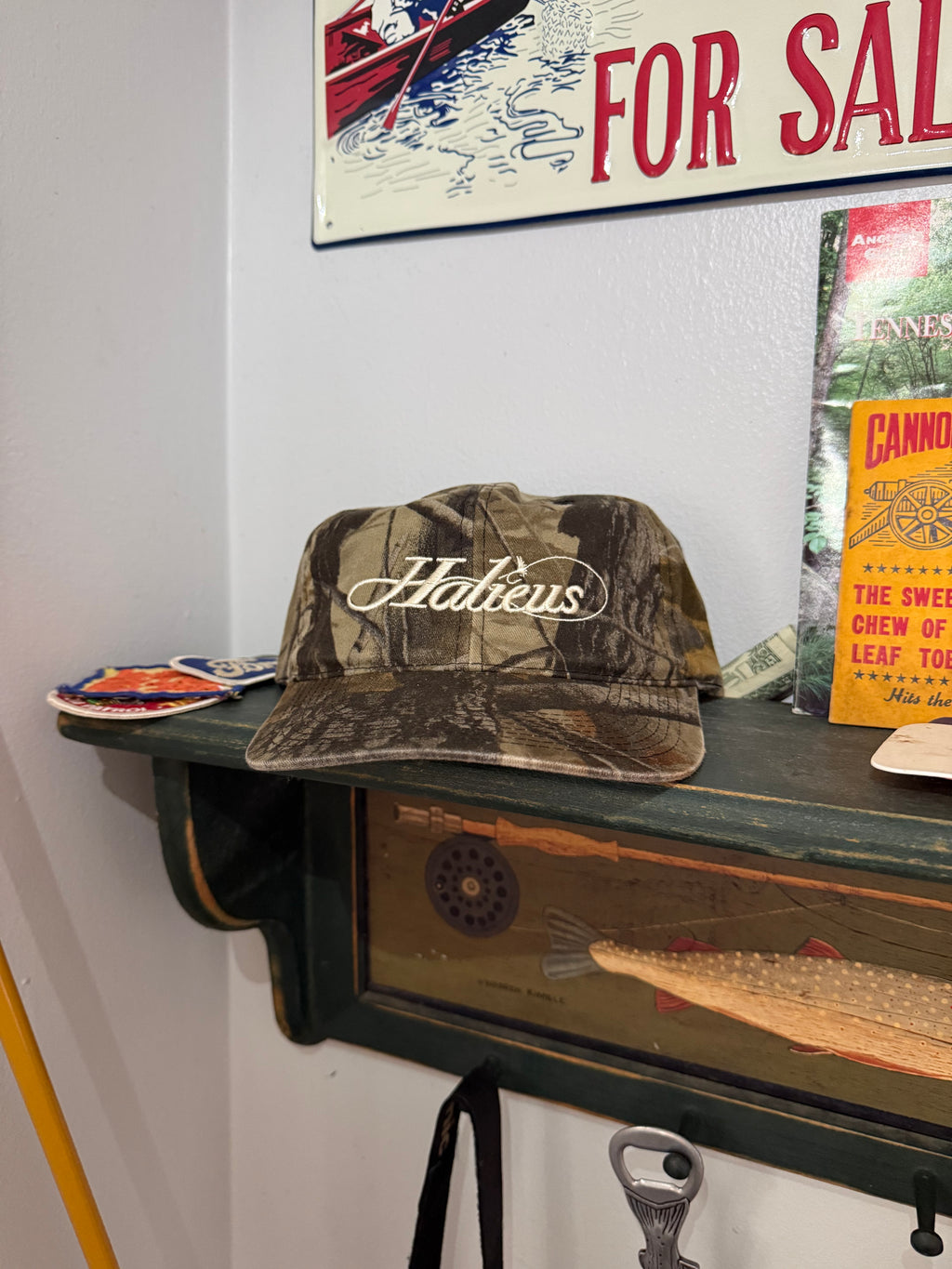 Vintage Dark Timber Camo Hat